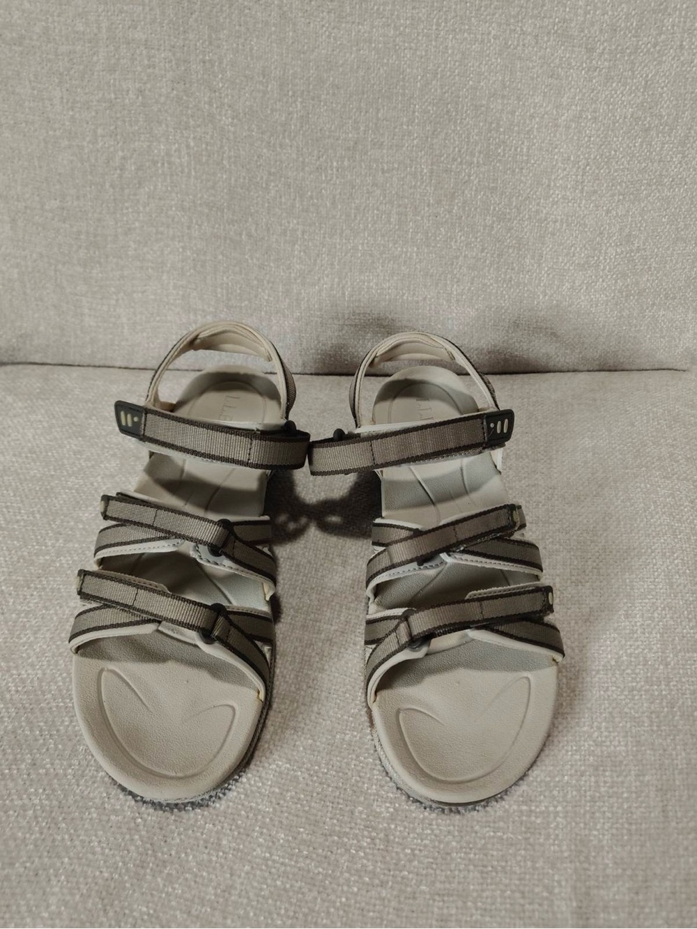 L.L. Bean Women's Boothbay Outdoor Sport Sandals Size 10 Medium Grey 274553